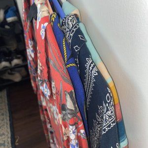Men's Patterned Button Down Shirts